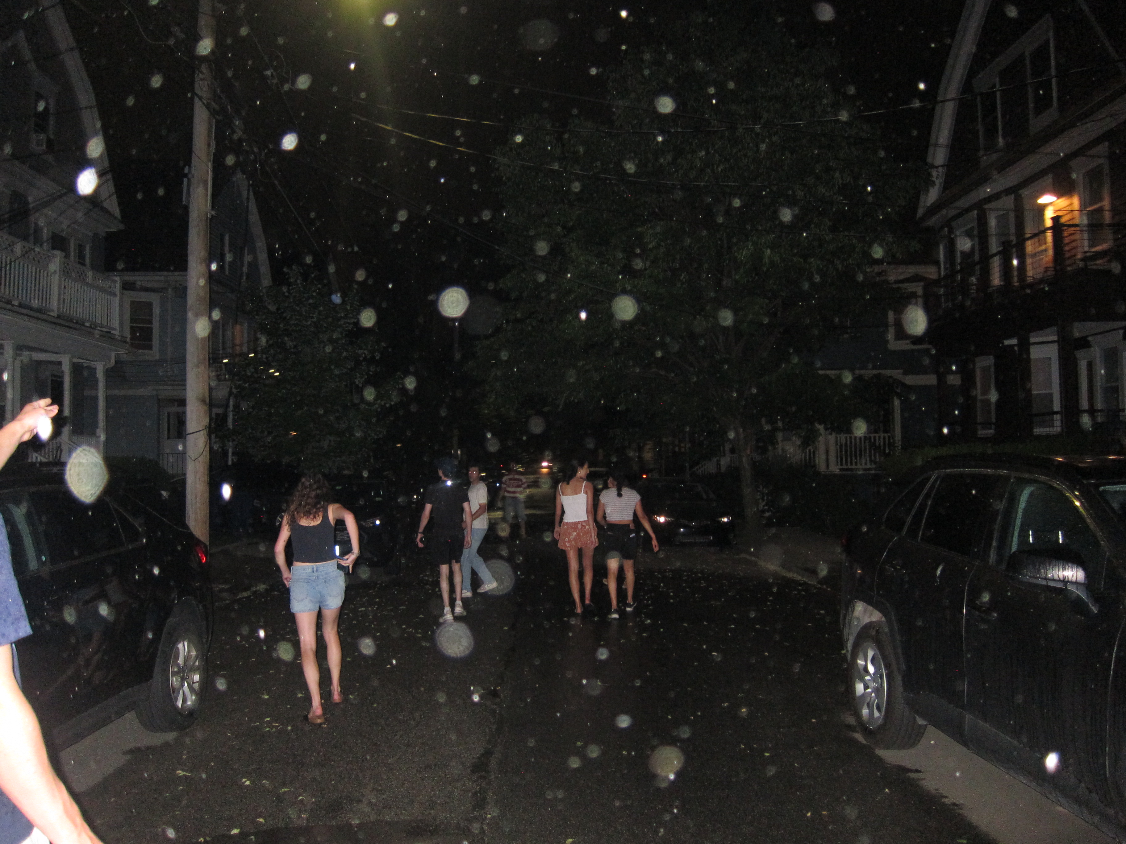 Late-night excursion, Tufts University